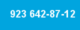 923 642-87-12 923 642-87-12